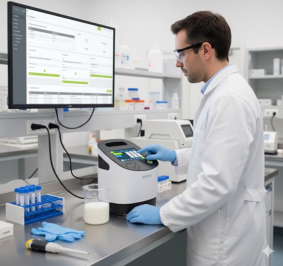 Extenso in dairy testing lab